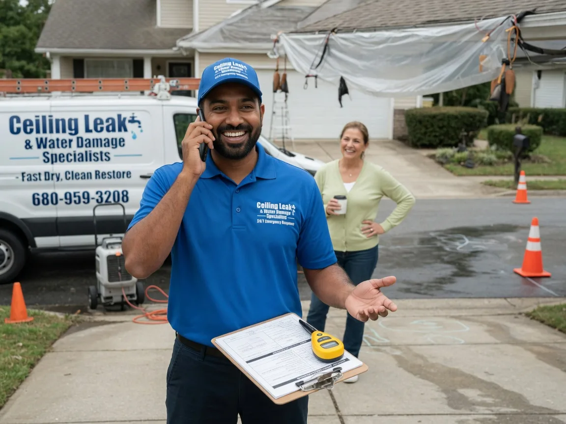 Ceiling Leak Cleanup Springtown, PA FAQs